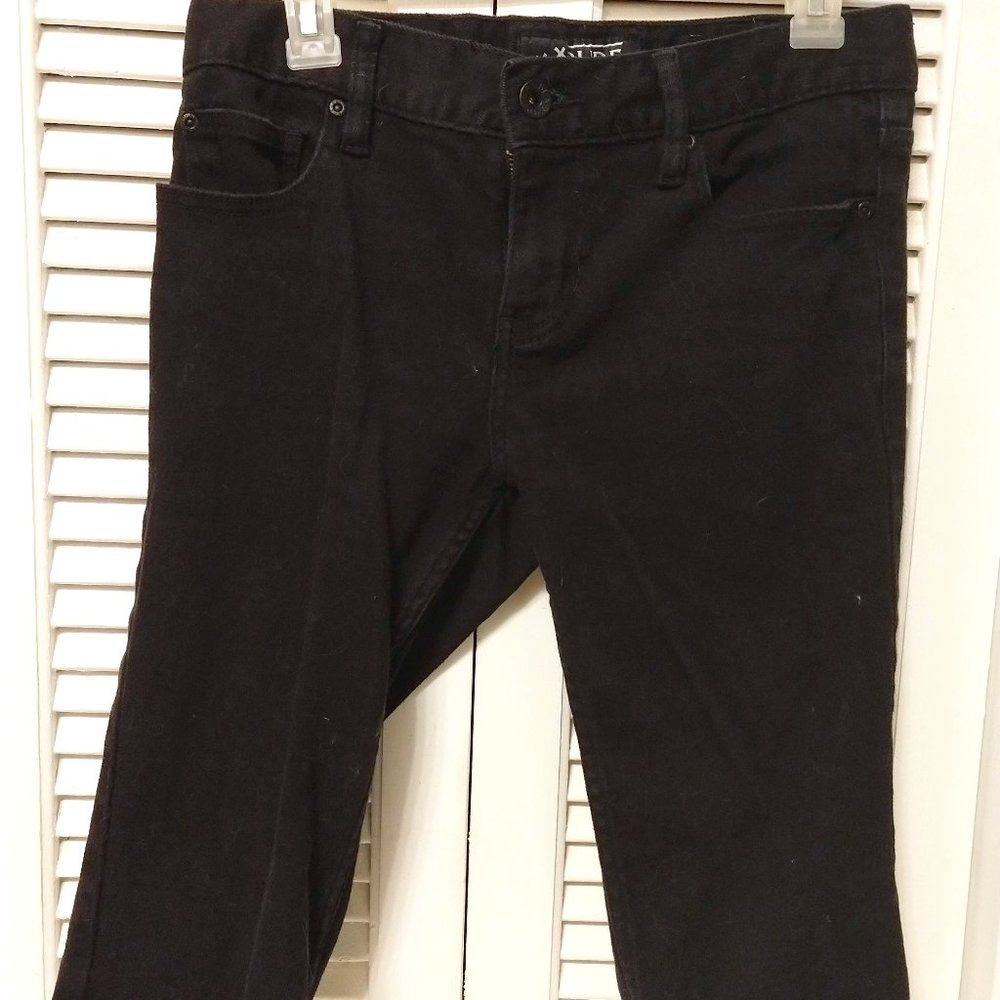 Skinny Jean Black Shorts by XXX RUDE